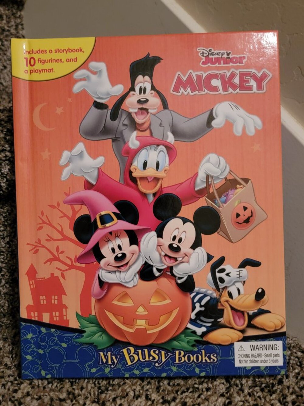 Disney Junior Mickey Halloween My Busy Book